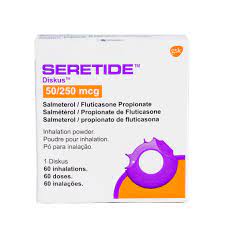 SERETIDE DISKUS 50MG/250MG ADULT