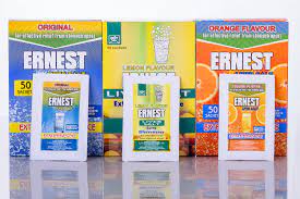 ERNEST LIVER SALT LEMON FLAVOUR EXTRA EFFERVESCENCE *50 SATCHETS