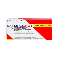 EXFORGE HCT 10MG/160MG/12.5MG * 28 TABLETS