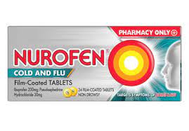 NUROFEN COLD&FLU X 24TABS