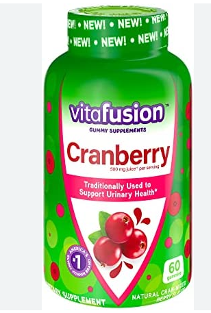 VITAFUSION CRANBERRY 500MG *60 GUMMIES