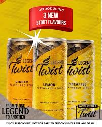 LEGEND TWIST LEMON FLAVOURED STOUT 33CL