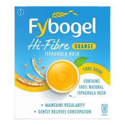 FYBOGEL HI-FIBRE ORANGE 10 SACHET