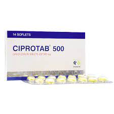 CIPROTAB 500MG *14 TABLETS