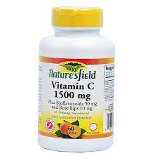 NATURE FIELD VITAMIN C 1500MG *60 TABLETS