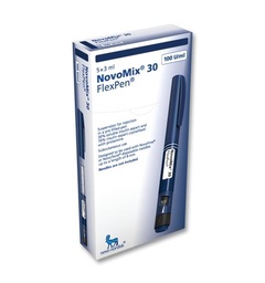 NOVOMIX 30 100U/ML FLEX PEN 3ML *5 PENS