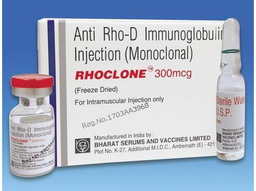 ANTI RHO-D IMMUNOGLOBULIN 300MCG