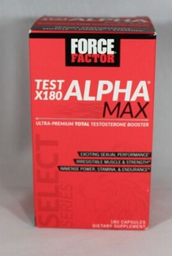 FORCE FACTOR ALPHA MAX *180 CAPSULES