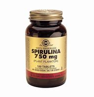 SOLGAR SPIRULINA 750MG *80 CAPSULES