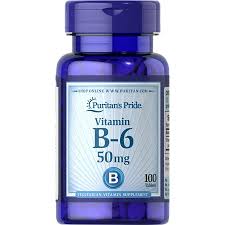 PURITAN'S PRIDE VITAMIN B-6 100MG *50 TALETS